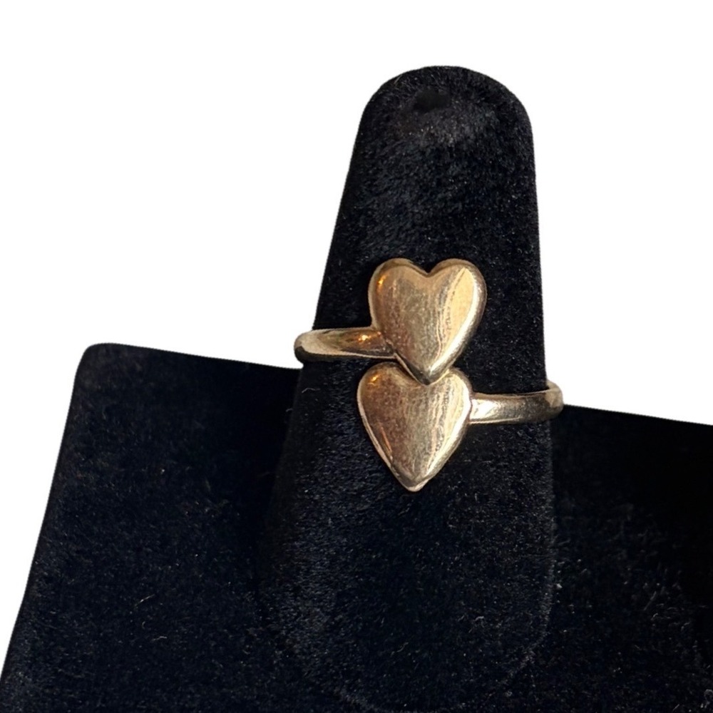 Vintage Gold Tone‎ Double Heart Bypass DO NOT BUY